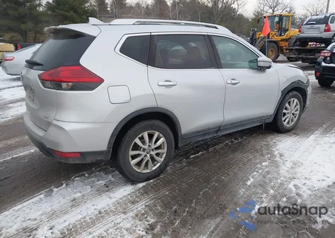 2017 Nissan Rogue Sv z USA, uszkodzony, nr VIN KNMAT2MT2HP524510